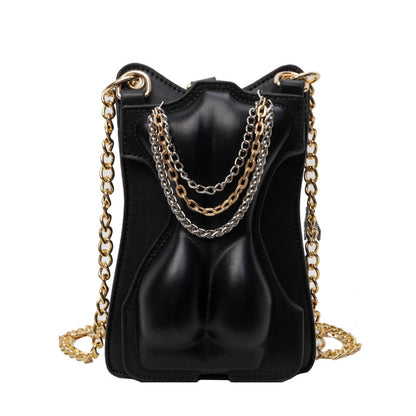 Quadratische Tasche im Western-Stil
