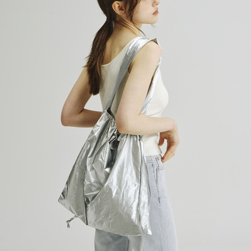 Tinfoil Shoulder Leisure Bag