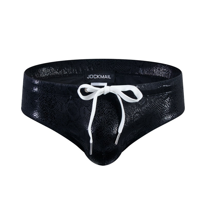 Men's Swimming Trunks Serpentine Rainbow Briefs