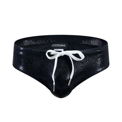 Men's Swimming Trunks Serpentine Rainbow Briefs