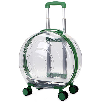 Haustiertrolley, transparent, Katzentasche, tragbar
