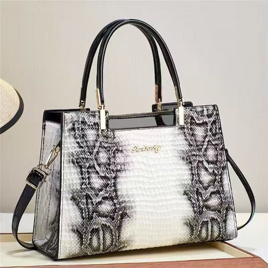 Printed Luxe Shoulder Bag