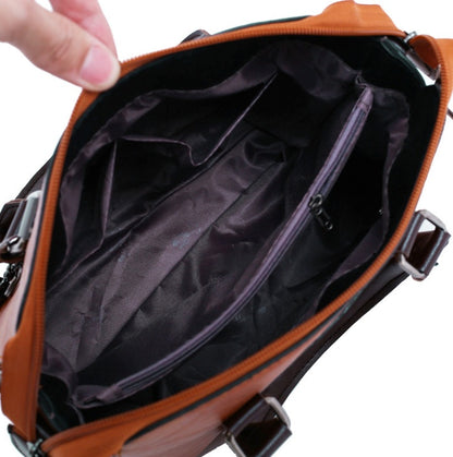 Mehrteiliges Set New Wave Fashion Handtasche Tasche Retro einfache Kindertasche Umhängetasche Messenger Bag