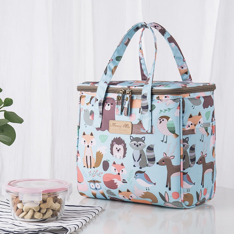 Lunch Box Picnic Insulated Bag Large Portable Waterproof Ice Pack
