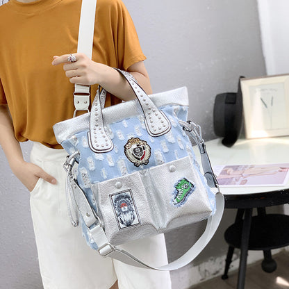 Bolso tipo cubo personalizado, informal y moderno