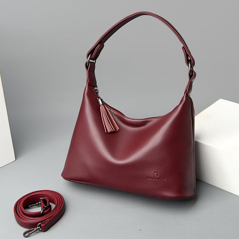 Leather Shoulder Underarm Bag