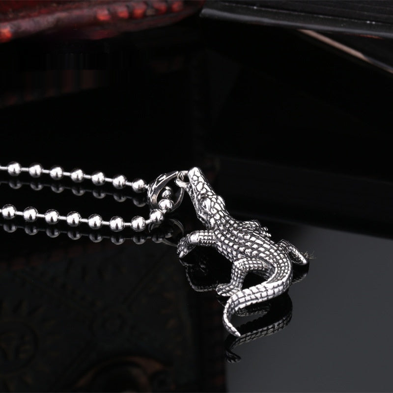 Animal Ornament Titanium Steel Pendant For Men