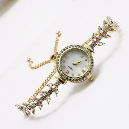 Reloj de pulsera para mujer, sencillo y de moda, con diseño temperamental y extraíble.