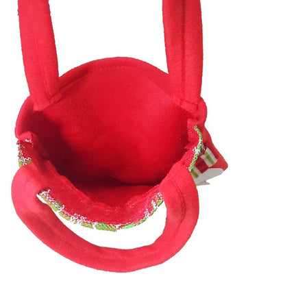 Bolsa de regalo de Papá Noel, muñeco de nieve, bolsa de dulces, adorno navideño, bolsa de tela no tejida