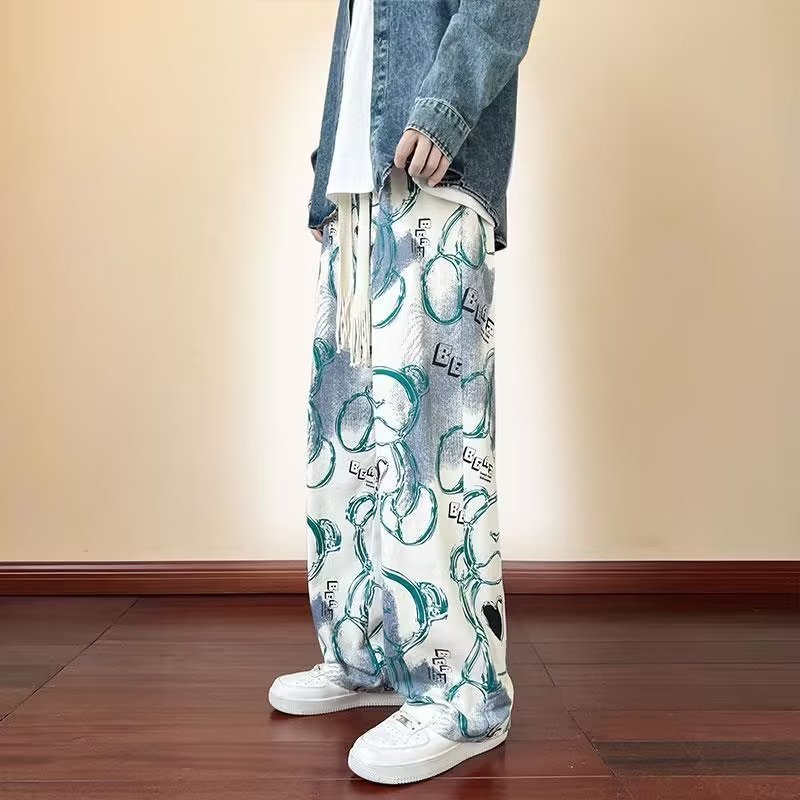 Fashion Personalized Casual Pants Trousers Men - BAGMODA