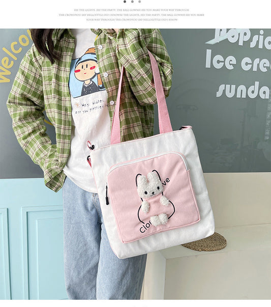 K-Play Canvas Shoulder Bag