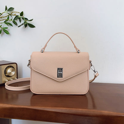 Bolso bandolera portátil de piel de vaca