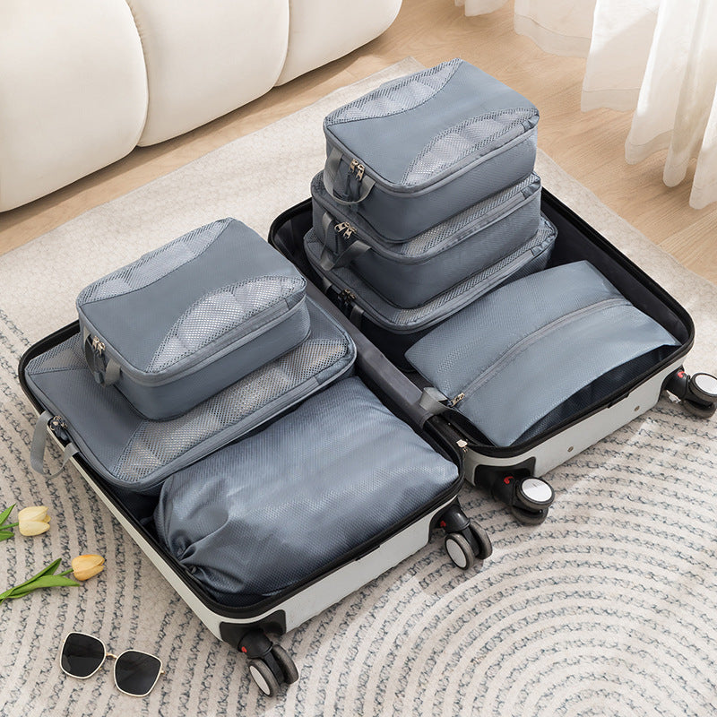 Travel Compressed Storage Set Luggage Organizing Folders Large Capacity Travel Business Trip Storage Bag