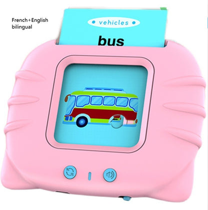 Karte Frühe Bildung Kinder Aufklärung Englisch Lernen Maschine