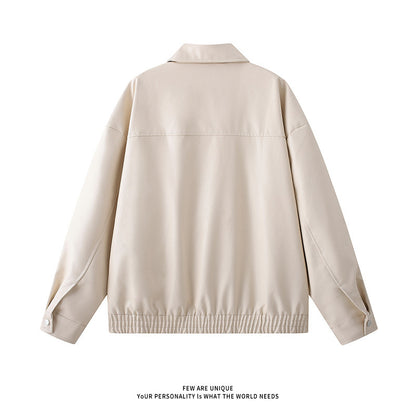 Maillard Kurzer Pu-Ledermantel Herren
