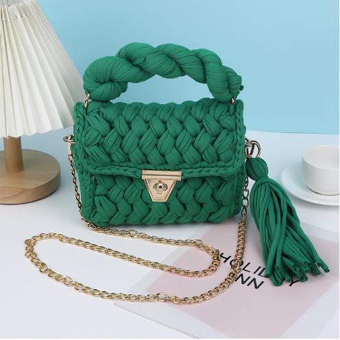ColorPop Braided Street Bag