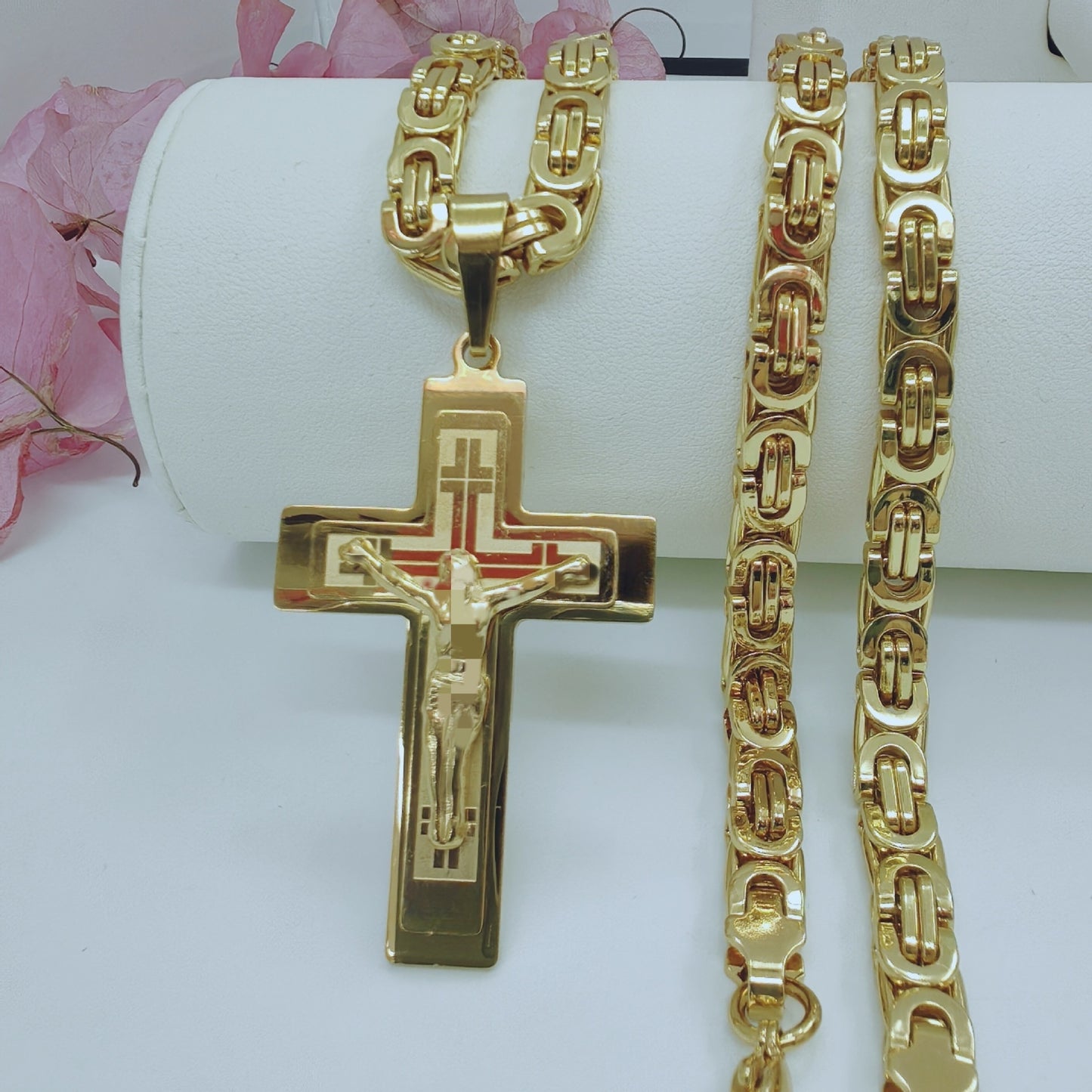 Joyería colgante de acero inoxidable para hombre con personalidad de moda y tendencia europea y americana