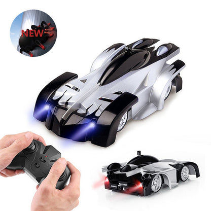 Coche teledirigido de escalada de pared para niños, juguete de carreras de modo dual, regalo