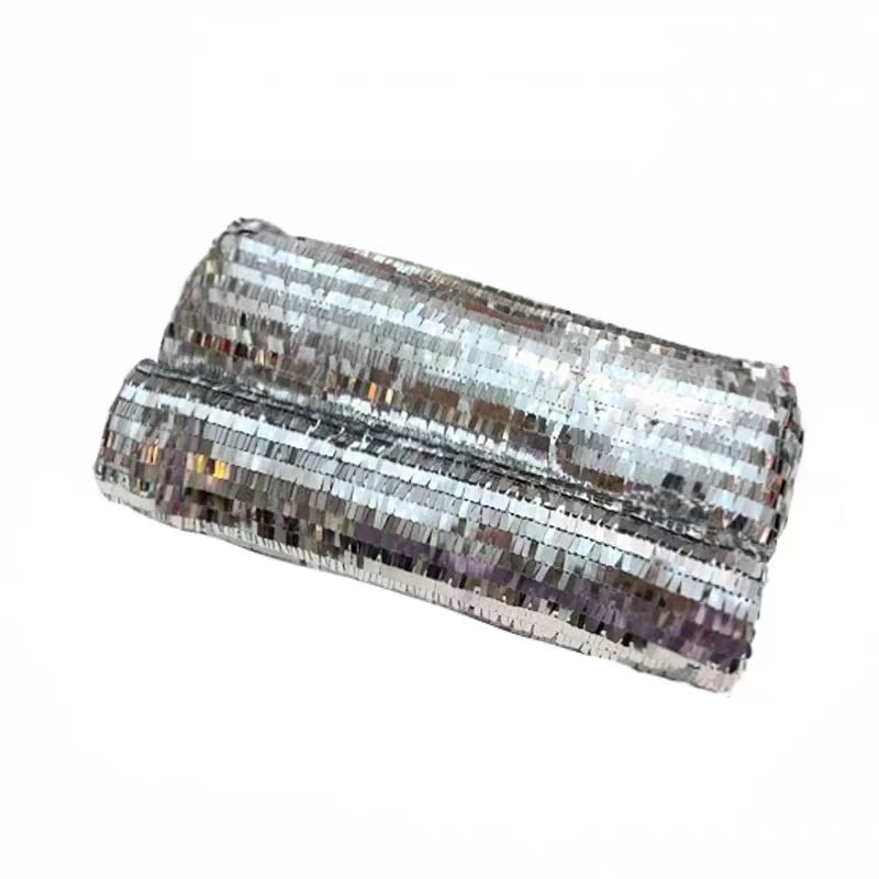 GleamEssence Silver Clutch