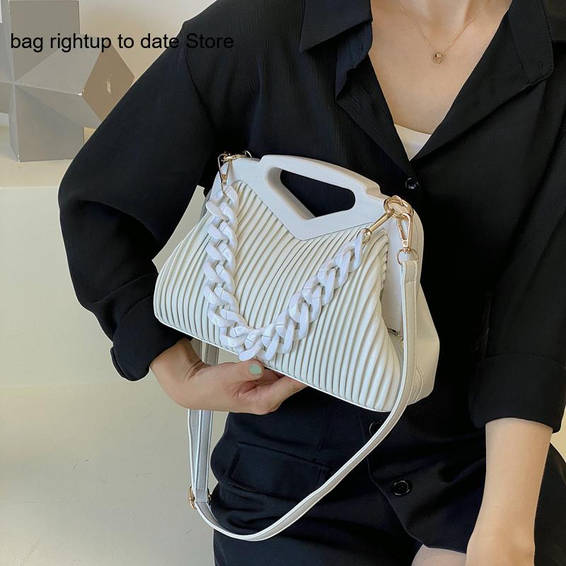 Triangle Pleated Bags