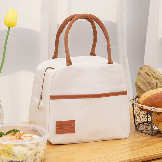 Stylish trendy thick waterproof lunch bag