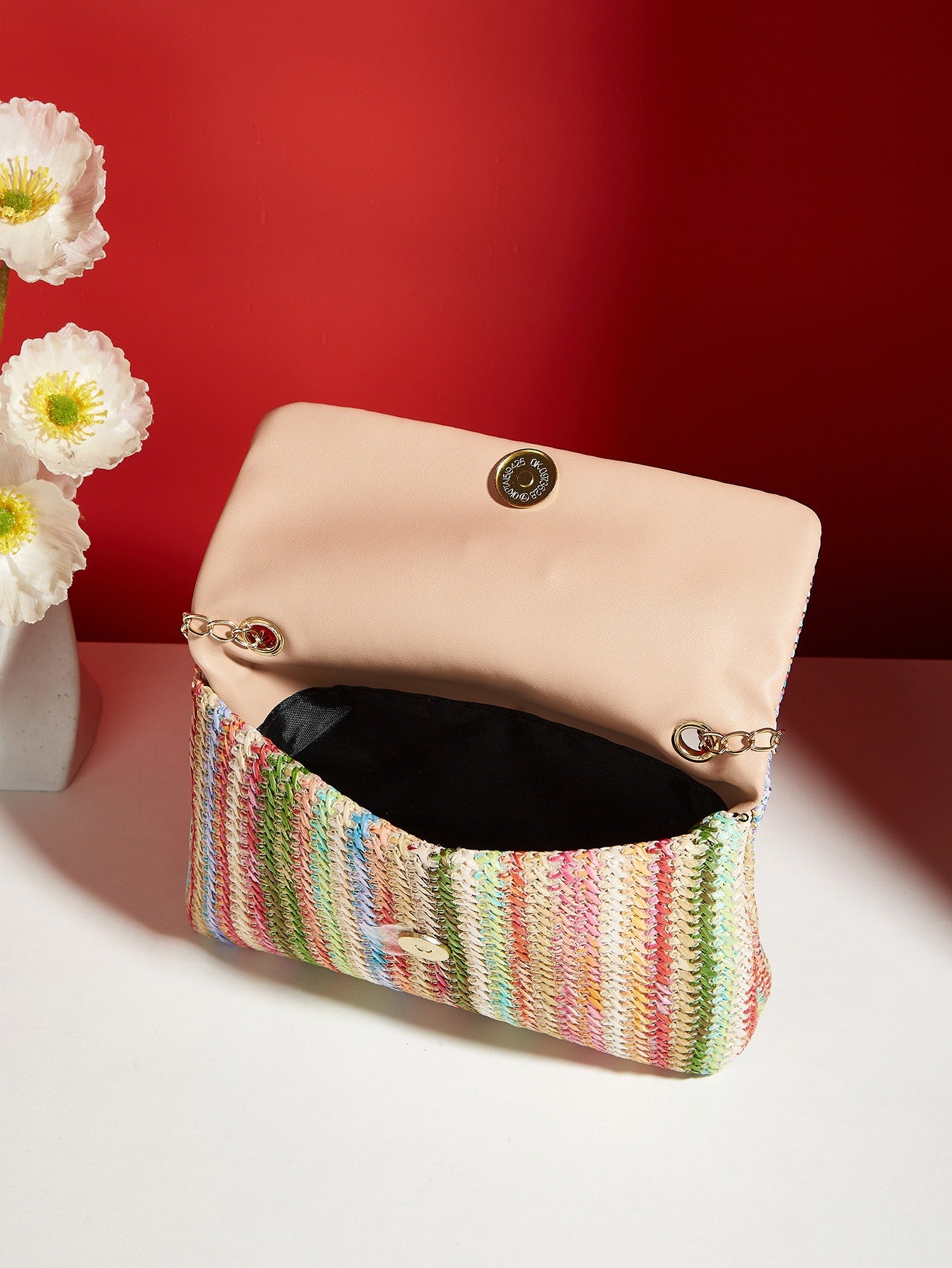 Charming Korean Straw Crossbody