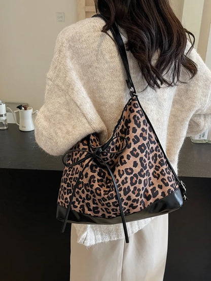 Mocha Wild Lace-Up Crossbody - BAGMODA