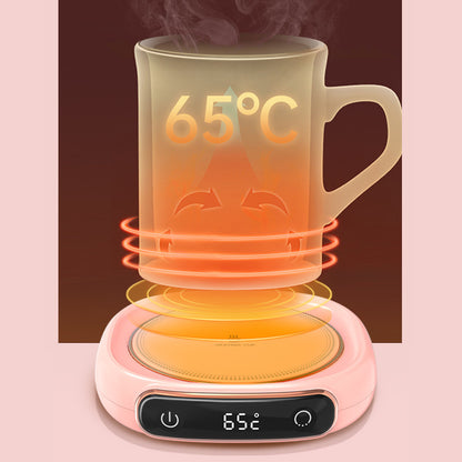 Calentador de tazas de café, posavasos inteligente, aislamiento térmico, temperatura constante, almohadilla térmica de escritorio