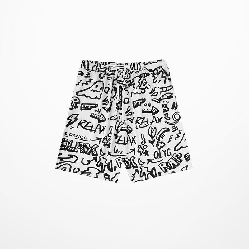 Summer New Men Fashion Trend Loose Pants Pure Cotton - BAGMODA