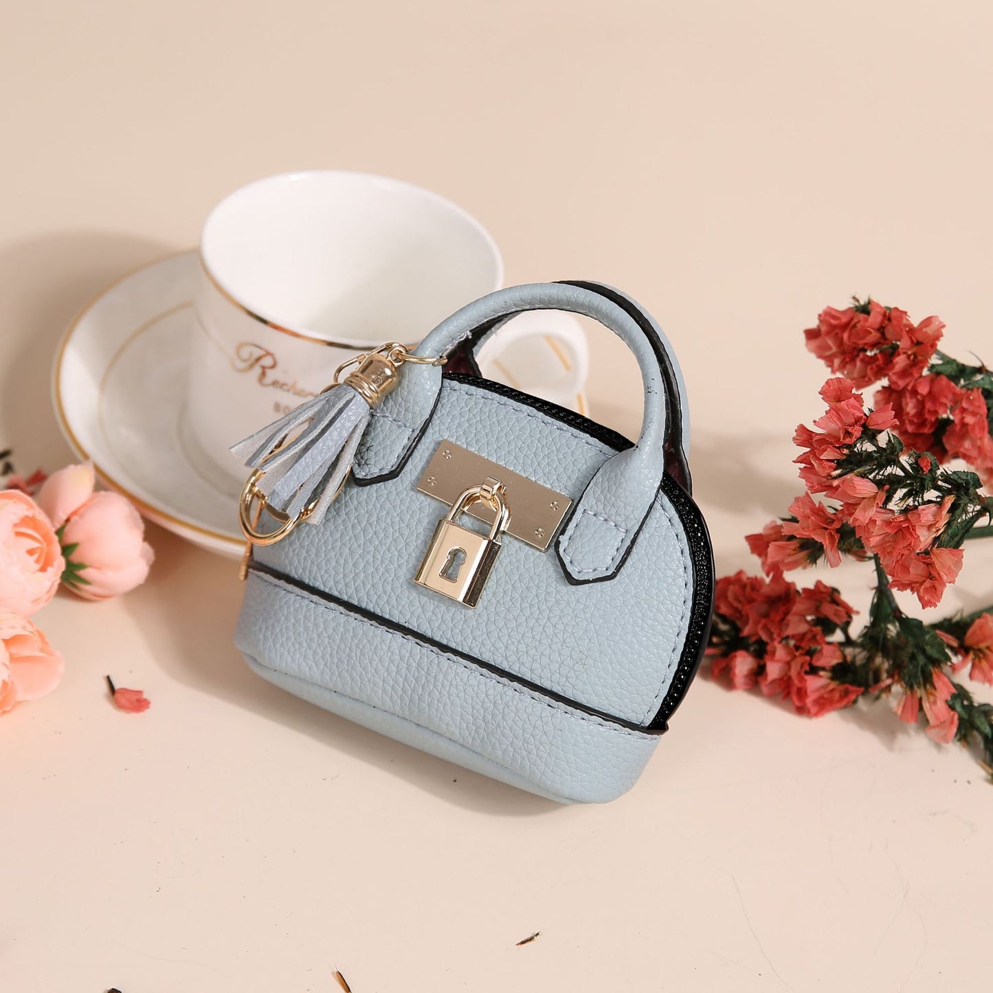 Women's Creative Coin Simple Cute Bag Keychain