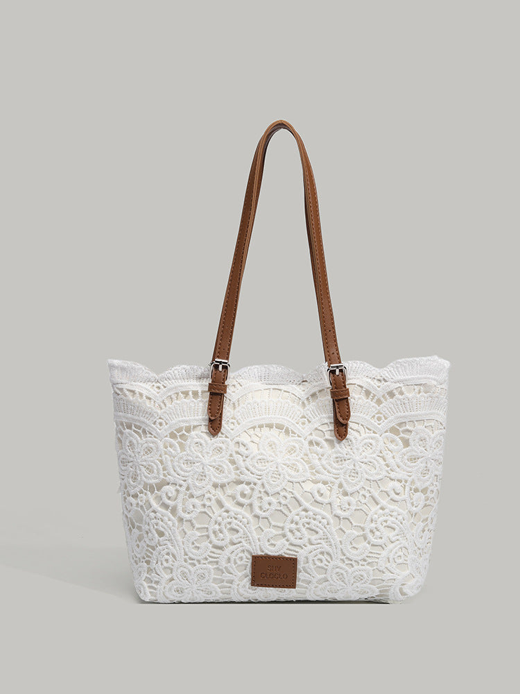 Spitzenhandtasche im Mori-Stil im westlichen Stil