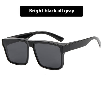 Gafas de sol polarizadas para hombres y mujeres que pueden usar gafas para miopía
