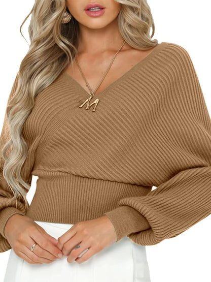 Neuer lockerer Pullover für Damen
