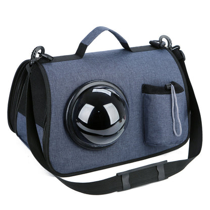 Bolsa portátil para gatos, bolsa cruzada portátil para exteriores para mascotas