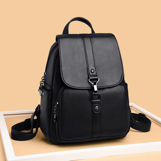 Sheepskin Leather Backpack