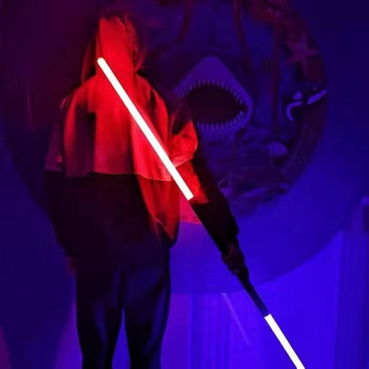 Espada láser de sable de luz de metal RGB, juguetes, sable de luz, barra de luz, regalos para niños