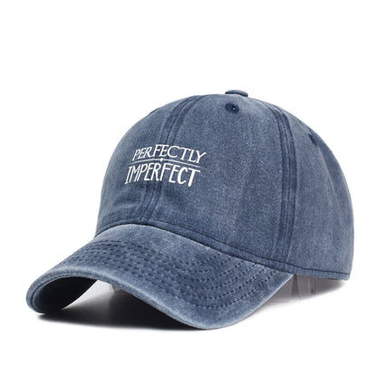 Bedruckte Mütze aus gewaschener Baumwolle Old Dad Hat