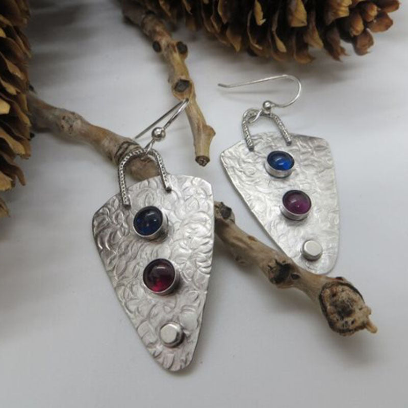 Women's Creative Geometric Asymmetric Handmade Earrings