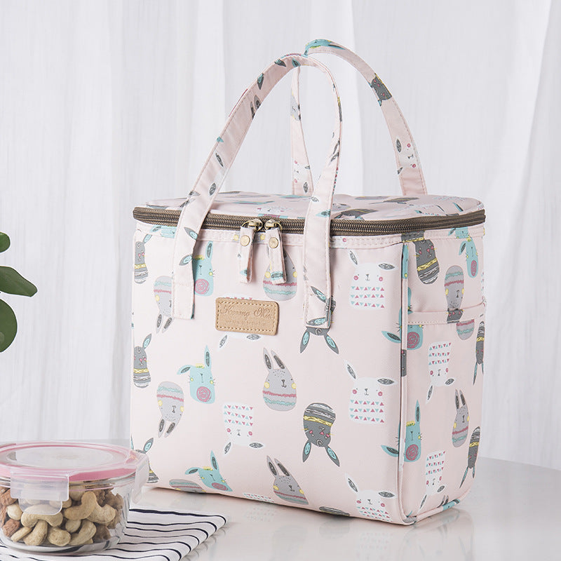 Lunch Box Picnic Insulated Bag Large Portable Waterproof Ice Pack