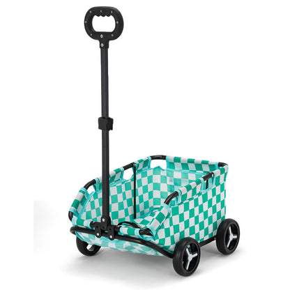 Cochecito para mascotas, carrito para perros y gatos, carrito pequeño para mascotas, carrito de almacenamiento plegable portátil