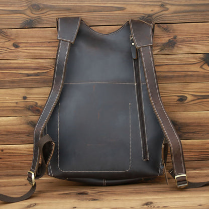 VintageCraft Rucksack aus Pferdeleder