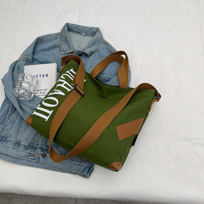 Canvas Shoulder Messenger Bag