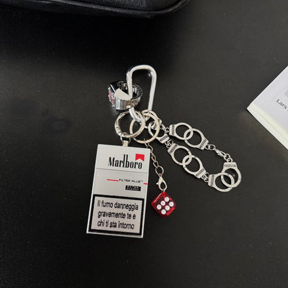 Llavero personalizado con bolsa para botella de vino Love