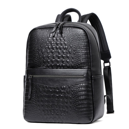 Mochila de piel de vaca para hombre