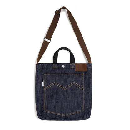 Bolso de hombro vaquero retro americano