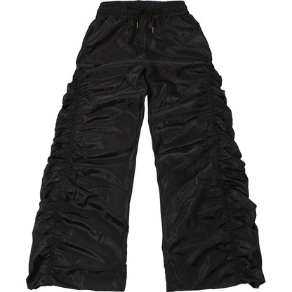 Lockere Mop-Freizeithose mit hoher Taille für Damen