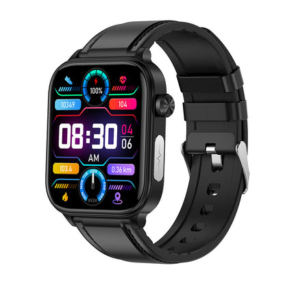 Neu ET570 Smart Uhr Bluetooth Anruf EKG EKG Funktion Nicht-invasive Blut Glucose Echt Blut Sauerstoff Armband