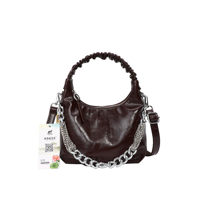 Pleated Crossbody