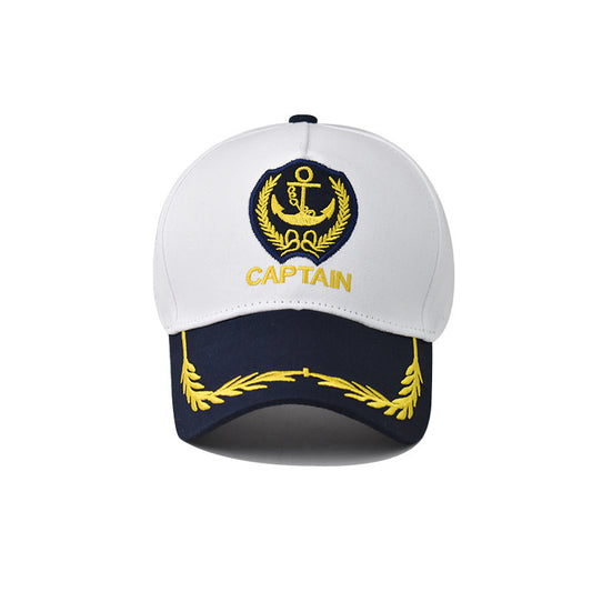 Vintage Captain Navy Etiquette Hat