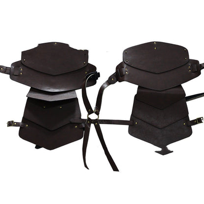 Men's Leather Bondage Jackets Multiple Straps Binding Bras - BAGMODA